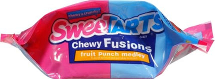 SweeTARTS Chewy Fusions Fruit Punch Medley Candy 9 oz Bag