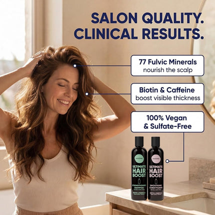 Moerie Hair Growth Shampoo and Conditioner with Biotin and Rosemary