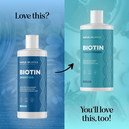 Rosemary and Biotin Shampoo for Thinning Hair Sulfate Free 8 fl oz