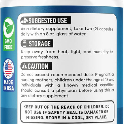 Nerve Ease Supplement Capsules with Natural Ingredients 300 Capsules (5 Pack)
