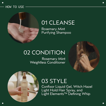 Aveda Rosemary Mint Purifying Shampoo 97% Naturally Derived