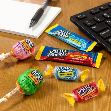 JOLLY RANCHER Assorted Fruit Flavored Hard Candy, Lollipops & Candy Sticks 42.01 oz Bulk Bag