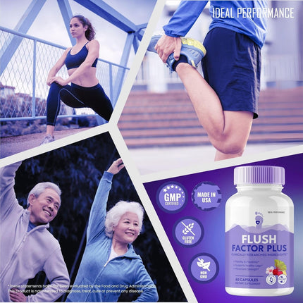 Flush Factor Plus Supplement Capsules 60 Capsules