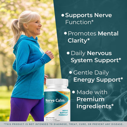 NerveCalm Herbal Supplement (60 Count) - 1 pack