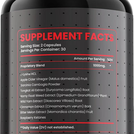 Steel Power Capsules for Men Daily Supplement 60 Capsules