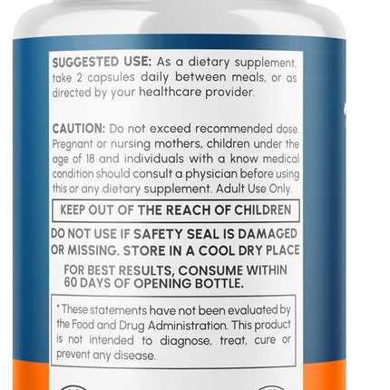 Neuro Salt Supplement Capsules with Natural Ingredients & Multivitamins 120 Capsules (2 Pack)