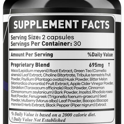 Slim Tide Advanced Weight Management Supplement Capsules 3 Pack 180 Count
