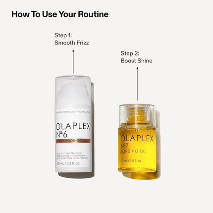 Olaplex Endless Shine Smooth Hair Gift Set with Bonding Oil and Bond Smoother