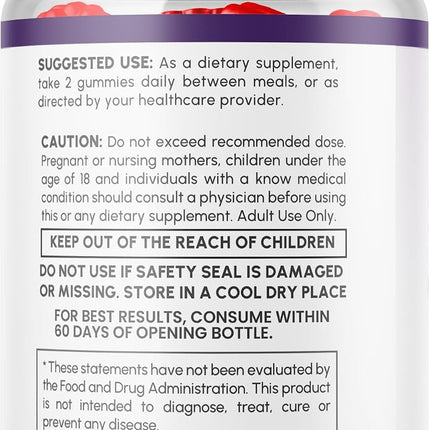 Derma Pure Supplement Gummies with Natural Ingredients 60 Gummies