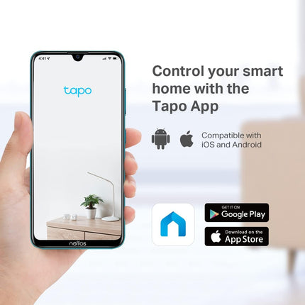 TP-Link Tapo Indoor Security Camera 1080p with Night Vision and Two-Way Audio C100