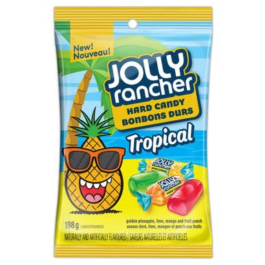 JOLLY RANCHER Tropical Fruit Flavored Hard Candy 7 oz Bag