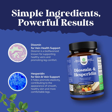 Diosmin Hesperidin Complex (60 Capsules)