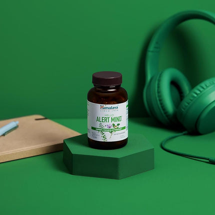 Himalaya Hello Alert Mind Focus & Energy Supplement 60 Vegan Capsules
