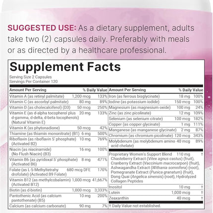 Micro Ingredients Women’s Multivitamin (240 Capsules)
