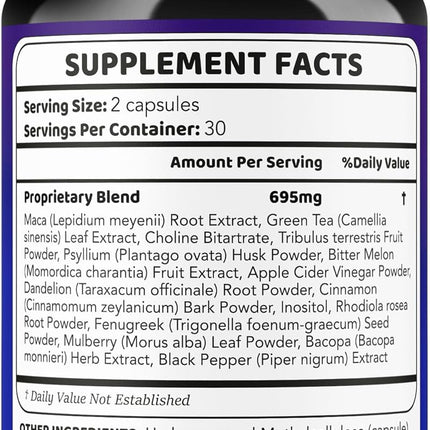 Memory Mood and Brain Supplement Capsules 120 Capsules (2 Pack)