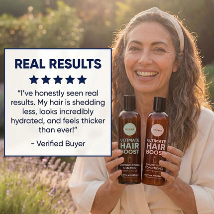 Moerie Hair Growth Shampoo and Conditioner with Biotin and Rosemary