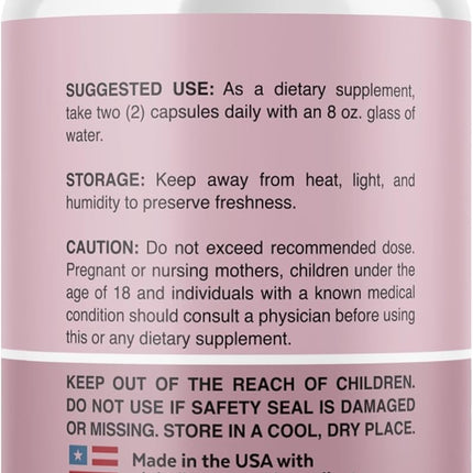Derma Essentials Health & Wellness Supplement Capsules 2 Pack 120 Count