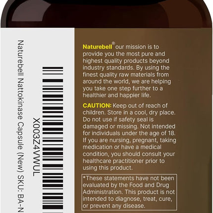 NatureBell Nattokinase- 240 Capsules