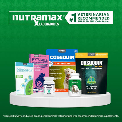 Nutramax Dermaquin Skin Support Soft Chews for Large Dogs 60 Count