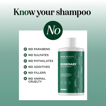 Volumizing Biotin & Rosemary Shampoo with Tea Tree Oil 16 fl oz
