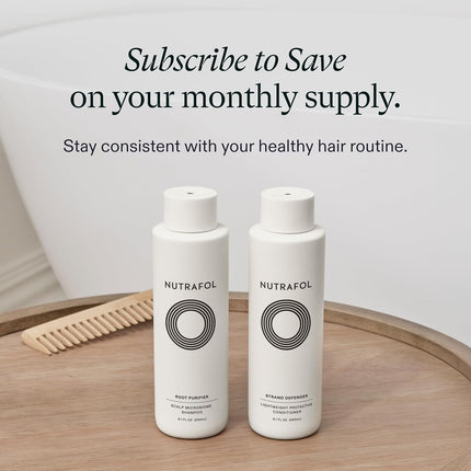 Nutrafol Shampoo Cleanse Hydrate Color Safe Sulfate Free