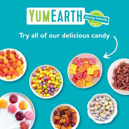 YumEarth Organic Giggles Fruit Flavored Chewy Candy 0.5 oz 15 Pack