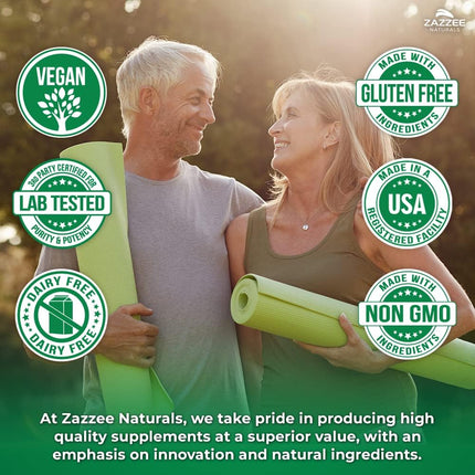 Zazzee Organic Moringa 20:1 Extract (180 Capsules)