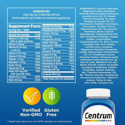 Centrum Men’s Multivitamin 250 Count