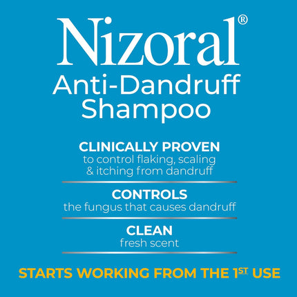 Nizoral Anti Dandruff Shampoo with 1 Percent Ketoconazole 7 fl oz