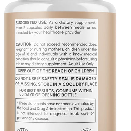 Core Strength Supplement Capsules with Natural Ingredients & Multivitamins 60 Capsules