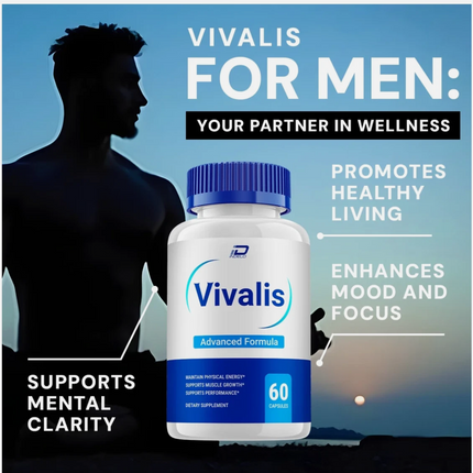 VIVALIS Advanced Formula Health Support Supplement – Premium Maximum Strength Capsules, 60 Count