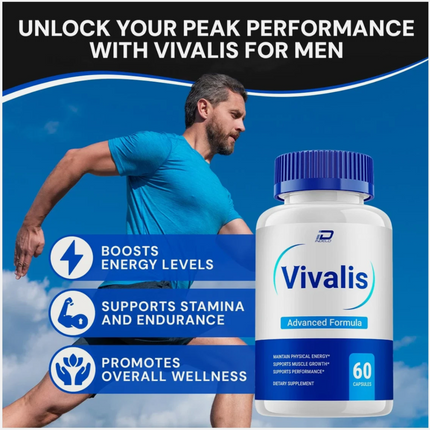 VIVALIS Advanced Formula Health Support Supplement – Premium Maximum Strength Capsules, 60 Count