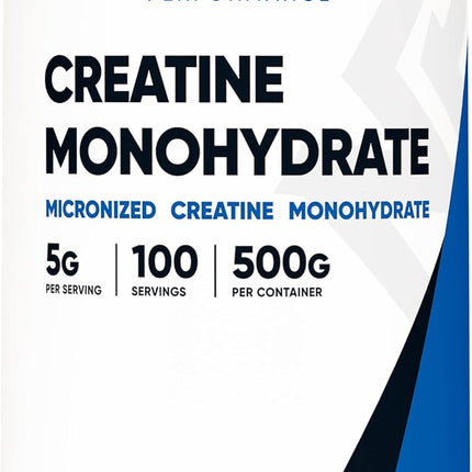 Nutricost Creatine Monohydrate Micronized Powder 500 g – 5 g per Serving, 100 Servings