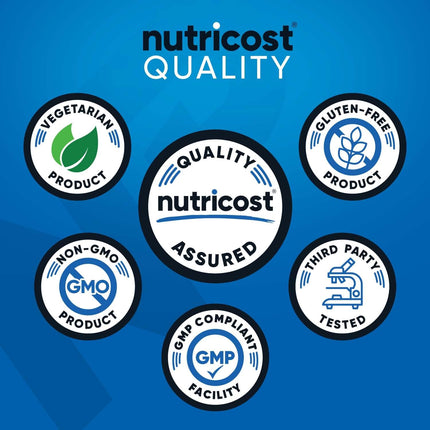Nutricost Creatine Monohydrate Micronized Powder 500 g – 5 g per Serving, 100 Servings