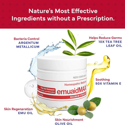 EMUAIDMAX Topical Ointment (0.5 oz)