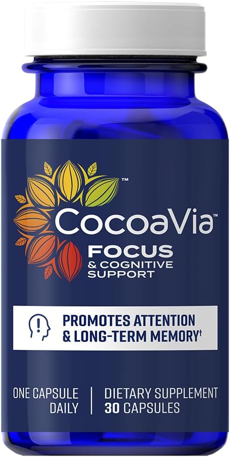 CocoaVia Memory & Focus (30 Capsules)