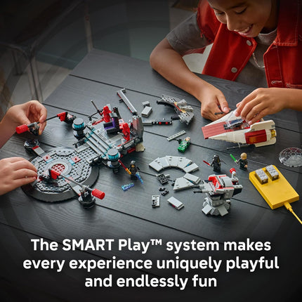 LEGO Star Wars SMART Play Throne Room Duel & A-Wing Set – Interactive SMART Brick Toy for Kids 9+, Gift for Boys & Girls – 75427