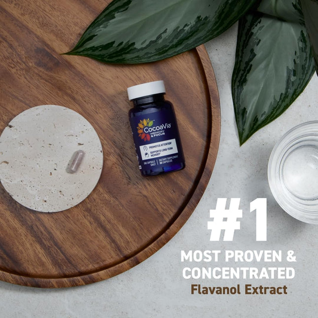 CocoaVia Memory & Focus (30 Capsules)