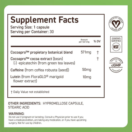 CocoaVia Memory & Focus (30 Capsules)