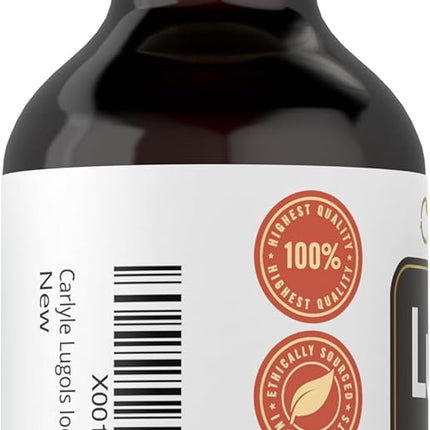 Carlyle Lugol’s Iodine 2% Solution – Iodine & Potassium Iodide Liquid Drops, 2 fl oz